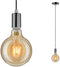 Paulmann Larus - Hanglamp - IP44 E27 max. 60W dimbaar - Black chroom