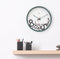 Stille wandklok - 30cm - Grappige design - nXt by NeXtime - Dropped nummers