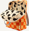 Sticky Lemon Backpack/Boekentas Large Farmhouse - Checkerboard - Pear Jam - Ladybird Red