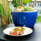 LotusGrill Classic - Tafelbarbecue - Rookvrij - Ø35cm - Diepblauw