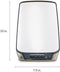 Netgear Orbi RBS860 - WiFi-satelliet - 1733 Mbps 5GHz 400 Mbps 2,4GHz - Wit