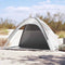 vidaXL - Strandtent - waterdicht - grijs