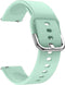 iMoshion Bandje Geschikt voor Samsung Galaxy Watch Active 2 (44mm) / Galaxy Watch Active 2 (40mm) / Galaxy Watch (42mm) / Galaxy Watch 40 mm / Galaxy Watch 3 41mm - iMoshion Siliconen bandje - Turquoise