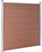 vidaXL - Schutting - 526x186 - cm - HKC - bruin
