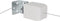 vidaXL - Luifel - verticaal - 100x420 - cm - oxford - stof - wit