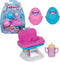 Hatchimals Alive - Hungry Hatchimals-speelset met kinderstoel en 2 minifiguren in eieren die zelf uitkomen