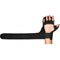 RDX Aura F17 - Shooter Grappling Gloves - Extra knokkelpadding - Zwart met Rood - L