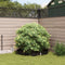 vidaXL - wortelbarrière - met - verbindingsrails - zwart - 1x5 - m - 1,5 - mm - HDPE