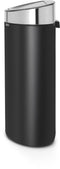 Brabantia Touch Bin - Prullenbak - 40 liter - Mineral Moonlight Black/Matt Steel deksel