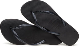 Havaianas Slim - Teenslipper - Waterafstotend - Zwart (2025)
