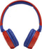 JBL JR310BT - Draadloze kinderkoptelefoon - Veilig geluid tot 85dB - Blauw Rood