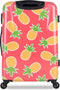 BHPPY Pretty Pineapple - Medium reiskoffer - Hardcase - 66 cm - 65L - Cijferslot - Zwenkwielen