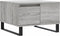 vidaXL - Salontafel - 55x55x36,5 - cm - bewerkt - hout - grijs - sonoma - eikenkleurig