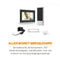 Extel 720324 Complete set voor Video-deurintercom WiFi Grijs, Zwart