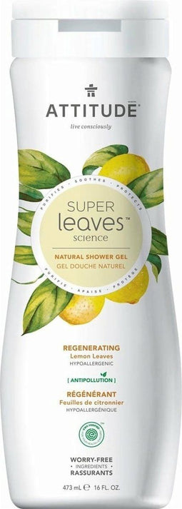 Attitude - Super Leaves Regenerating Lemon Douchegel - 473ml