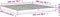 vidaXL - Bedframe - massief - grenenhout - zwart - 200x200 - cm