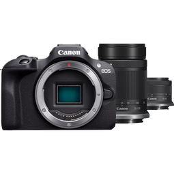 CANON EOS R100 + RF-S 18-45 + RF-S 55-210
