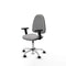 Piqueras y Crespo B2D05RP - Bureaustoel - Hoogteverstelbaar met armleuning - Lichtgrijs
