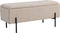 House Nordic Watford - Bankje Bouclé Opslag - Beige 95x36,5x46cm
