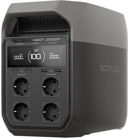 EcoFlow DELTA 3 - Power Station - 1024 Wh - 1800W uitgangsvermogen - 5 laadopties - 12,5 kg