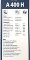 Bosch Aerotwin A400H Ruitenwisser Achterruit 400 Mm