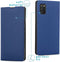 iMoshion Hoesje Geschikt voor Samsung Galaxy A02s Hoesje Met Pasjeshouder - iMoshion Slim Folio Bookcase - Donkerblauw
