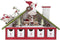 Adventkalender DKD Home Decor Hout Huis (27 x 7 x 40 cm) (2 Stuks)