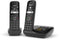 Gigaset AS690A Duo - analoge-/DECT-telefoon - 2 handsets - zwart