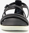 ECCO Simpil - Platte sandalen - Klittenbandsluiting - Zwart - Maat 39