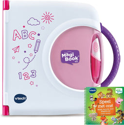 VTech Magibook Starter Pack - Interactief Activiteitenboek - Inclusief demoboekje - Roze (1 stuk)
