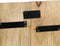 vidaXL - Hoofdbord - 120 - cm - massief - ruw - mangohout