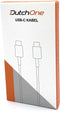 USB C naar USB C kabel - Oplader - USB C oplader - Snellader - Universeel - Zwart