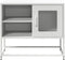 vidaXL - Tv-meubel - 68x39x60,5 - cm - staal - wit