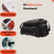 New Looxs ® Sports Trunkbag - Bagagedragertas - Racktime-adapter - Waterdicht - 31 L - Zwart