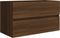 vidaXL - Wastafelkast - 80x38,5x45 - cm - bewerkt - hout - bruin - eikenkleur