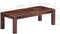 vidaXL - Salontafel - 110x50x35 - cm - massief - hout - grijs