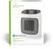 Nedis HTFA18WT - Ventilatorkachel - Keramisch 2000W - Wit
