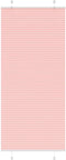 vidaXL - Plissé - rolgordijn - 100x200 - cm - stofbreedte - 99,4cm - polyester - roze
