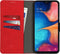 iMoshion Hoesje Geschikt voor Samsung Galaxy A20e Hoesje Met Pasjeshouder - iMoshion Uitneembare 2-in-1 Luxe Bookcase - Rood