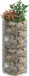 vidaXL - Gabion - paal - rond - Ø50x100 - cm - gegalvaniseerd - staal