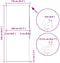 vidaXL - Doucherolgordijn - 110x240 - cm - stofbreedte - 106 - cm