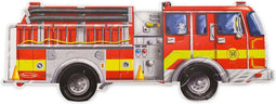 Melissa & Doug - Reuze-Brandweerwagen vloerpuzzel 24 PC