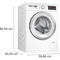 Bosch WUU28T42 - Wasmachine - 9 kg - A - 1400 tpm