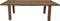 HSM Collection-Rechthoekige Tuintafel-220x100x76-Naturel-Teak