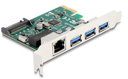 Delock 90105 - HDD/SSD Controller - 1x SATA 1x Serieel 3x USB 3.2 (Gen1)