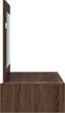 vidaXL - Wandkaptafel - Bruin - Eik - 83x40x70 - cm