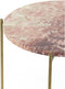 Light & Living Bijzettafel Delon - Roze - 49.5x49.5x50.5cm - Modern