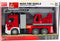 Interactieve Brandweerwagen met Uitschuifbare Ladder - Licht & Geluid - Kinderspeelgoed 3+