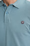 Petrol Industries - Heren Klassieke Polo Dolphin - Blauw - Maat XL