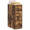 vidaXL - Garagekast - 30x51x85 - cm - massief - grenenhout - gerookt - eiken